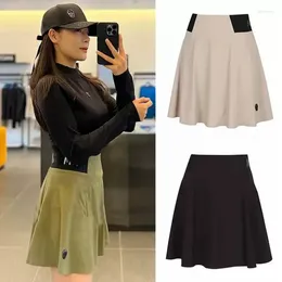 Gym Clothing Spring Summer Korean Golf Clothes Women's Fashion Casual Sports Umbrella Skirt Anti Walk Light Slimming