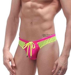 Men039s Swimwear Sexy Men Thong Mens Swim Briefs Bulge Push Up Gay Male Swimsuit Low Waist Bikini Man Bathing Suit Beach Surf S7061711