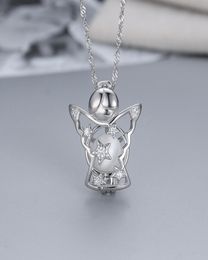 factory outlet S925 Sterling Silver Star Pendant fashion creative Pentagram star pearl cage Necklace DIY Jewellery manufacturer WMPD2965631