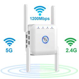 AC24 dual band signal amplifier 1200M wireless wall router wifi repeater