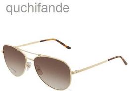 Counter High Quality Carter Sunglasses Designer Women Aviators Gold Plated Authentic Unisex Santos with Real Logo