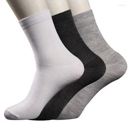 Men's Socks 5 Pairs Men Short Size 39-43 Absorb Sweat Breathable Classic Solid Colour Black White Male Summer Autumn Durable Meia