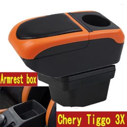 Interior Accessories For Car Chery Tiggo 3X Armrest Box Parts Centre Console Arm Storage Elbow Rest With USB