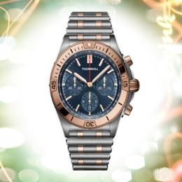 All Dials Work Big Mens 42mm Watches Stopwatch Quartz Waterproof Calendar DAYDATE President annual explosions highend Clock Wristwatch 3106