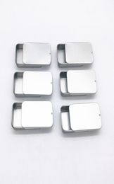 Mini Sliding Tin Box Small Lip Box for Balm Cosmetic Packing Metal Case Size 60x34x11mm5734668