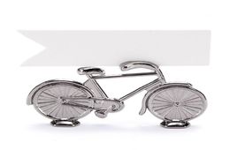 Creative Vintage Bicycle Bike Table Place Card Holder Name Number Wedding Party Memo Clip Restaurants Decoration1741141