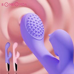 Other Health Beauty Items G Spot Dildo Vibrator for Women Rabbit Vibration Silicone Waterproof Female Vagina Stimulation Clitoris Anal Massager s Y240503