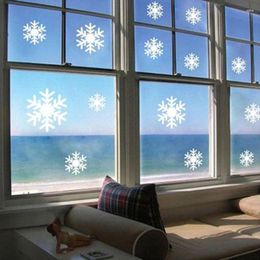 Wall Stickers Christmas Snowflake Window Sticker Room Decals Decorations For Home Year