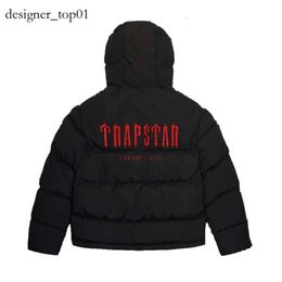 trapstar tracksuit trapstar jacket London Decoded Hooded Puffer 2.0 Gradient Black trapstar brand Jacket Men Embroidered Thermal Hoodie Winter Coat Tops 5d42