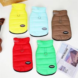 Dog Apparel Winter Warm Puppy Pet Coat Waterproof Vest Jacket Cotton Chihuahua Yorkie Clothing Overall Space Clothes For Small Dogs