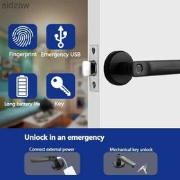 Smart Lock Intelligent electronic fingerprint lock G48 supports Biofingerprint Key to unlock Bluetooth doors for WiFi Tuya/TT applications WX