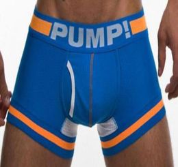 New cotton PUMP men039s underwear new products Breathable mesh cloth sexy men039s boxer briefs 3piecelot5814391