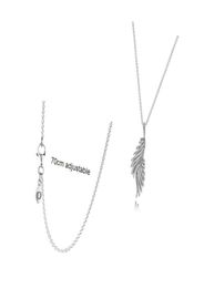 FAHMI 925 Silver Charm CHAIN Necklace Phoenix Feather Pendant Ladies Jewelry41708007692648