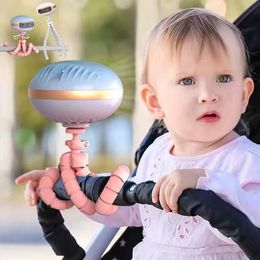 Mini Flexible Air Conditioner 3600mAh Chargeable Stroller Cooling Fan 130° Auto Rotation 4-gear Wind Handheld for Outdoors Quiet 240508