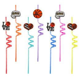 Disposable Cups Sts Basketball Themed Crazy Cartoon Drinking Goodie Gifts For Kids Party Christmas Favors Reusable Plastic St Drop Del Ot3Cy