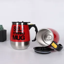 Mugs Electric Automatic Mixing Cup Self Stirring Coffee Mug Stainless Steel Milk Smart Mixer