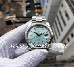 Men Size Watch Super Factory Version Movement Automatic Ice Blue dial 228206 silver V2 New Stainless Steel Strap Sapphire Glass BP6168142