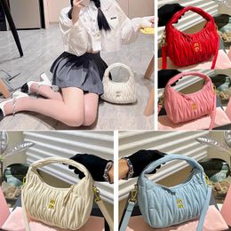 Modish Designer Bag Matelasse Leather Bowling Bags Womens Girls Mini Handbag Shoulder Bag Banquet Tote luxury Suitable Capacity Red Orange Pink Lady Outdoor