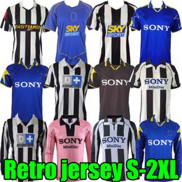 1984 Retro soccer jerseys KIT DEL PIERO Conte PIRLO Marchisio INZAGHI 91 92 95 96 97 98 99 02 03 04 05 11 15 17 ZIDANE Maillots DAVIDS BOKSIC POGBA football