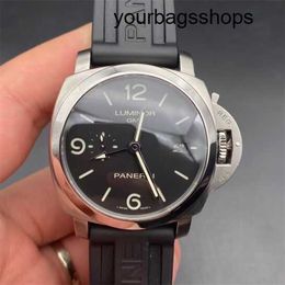 Unisex Wrist Watch Panerai Steel Ceramic Titanium Metal Manual Machinery Automatic Machinery Men's Watch Luminor Series PAM00320 Diameter 44mm Watch