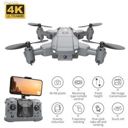 Drones KY905 mini RC drone with 4K 1080P high-definition Wifi camera Fpv aerial photography foldable quad helicopter professional drone childrens gift d240509