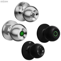 Smart Lock Biometric door lock rechargeable smart door handle keyless entry door lock with key WX95465