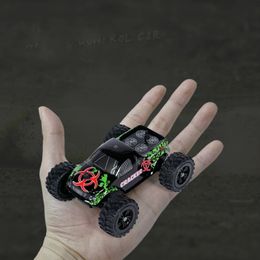 9115m Mini RC car 1 32 Full Scale 4CH 2WD 2.4GHz Off-Road RC Racing Car Truck Vehicle High Speed 20km/h Remote Toy for Kids 240509