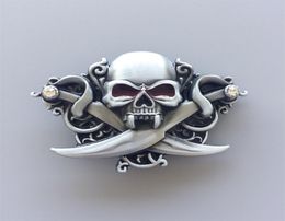 Jean039s Friend New Classic Skull Emo Rhinestones Western Wildlife Vintage Wedding Cosplay Costume Belt Buckle Gurtelschnalle B5889866