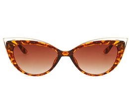 Newest Brand Mirror Sun Glasses Retro Vintage Oversized Kitty Eye Sunglasses For Women Female Cateye Eyewear Glass Lady8677930