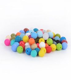 12mm Silicone Beads Food Grade Teething Beads Nursing Chewing Round Loose Beads Colourful DIY Necklace Teether Jewellery Sensory Acce3093804