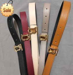 Luxury Designer Slim Belts for Women 2023 New Fashion Texture Leather Belt Women039s Casual Everything Strap Factory Direct Sal2609519