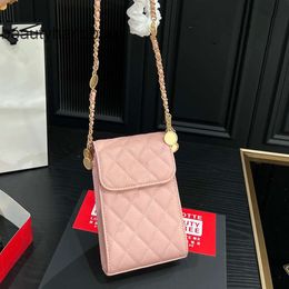 Chanells CChanel Chanelllies Women Crossbody CC Mini Long Phone flap Leather Quilted Gold bag Badge Everything Classic Lipstick Shoulder Luxury Designer Purse Han