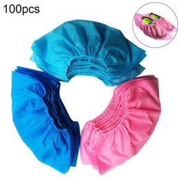 100pcs Disposable Shoe Cover Dustproof Non-slip Dhoe Cover Children Students Adult Non-woven Shoe Household Foot 256Y