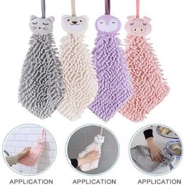 Towels Robes Cartoon Wipe Hands Towel Kitchen Lint-Free Clean Kitchen Bathroom Toilet Absorbent Quick-Drying Towel Soft Touch Hand-Cleaning