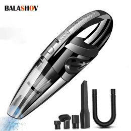 Wireless Vacuum Cleaner Powerful Cyclone Suction Rechargeable Handheld Vacuum Cleaner Quick Charge for Car Home Pet Hair 240508