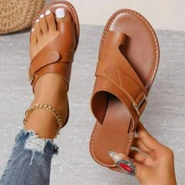 Slippers Women Outside Casual Beach Shoes Summer Flats Flip Flop Sandals Walking Ladies Slides Zapatos De Mujer