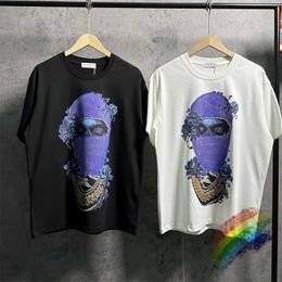 Men's T-Shirts 2024ss Ih nom uh nit Purple Mask Man T Shirt Women Men Strtwear T-Shirt Clothes Top Ts T240508