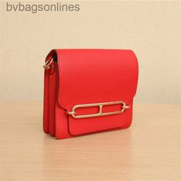 Aaa High Quality Hremms Bags Designer Luxury Original Brand Bags New Womens Bag Shoulder Bag Roulis Pig Nose 18 Gold Buckle Bag