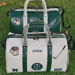 Golf Bags Korean Golf Clothes Bag Waterproof And Lightweight Men's And Women's Fashion Golf Boston Bag 441