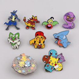 Brooches Cute Japanese Anime Enamel Pins Kids For Women Clothing Backpack Lapel Badges Fashion Jewelry Accessories Friends Gifts