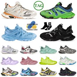 Wholesale Designer Casual Tracks 3.0 Women Shoes Low OG Plate-forme Leather Mesh Nylon White Black Pink Foam Trainers Luxury Rubber Sole Bottom Tess s.Gomma Sneakers