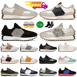 327 Athletic Running Shoes New 327s Sports Sneakers Cloud Beige White Gum Black Leopard Burgundy For Mens Womens Loafers Tennis Shoe Platform Trainers Outdoor