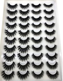 2020 NEW 20 pairs natural false eyelashes fake lashes long makeup 3d mink eyelashes eyelash extension mink eyelashes for beauty H6599266