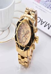 Men Luxury Watch 2022 Watches Mens Watches Classic Style Inv Large Dial Battery Date Fashion Rose Gold Watch Men Gold Big Quartz W2364466