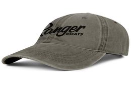 Ranger Boats black fishing boats bass boat Unisex denim baseball cap custom design your own hats Pink Cancer Breast Flash gol6436732