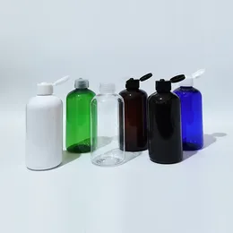 Storage Bottles 30pcs 250ML Empty Plastic Container With Flip Top Cap 250cc Capacity PET Cosmetic Liquid Soap Shower Gel
