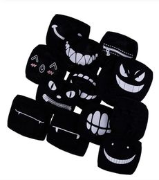 1PCS Black Kawaii Cotton Dustproof Mouth Face Mask Anime Cartoon Kpop Lucky Bear Women Men Muffle Face Mouth Masks6722044