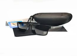 Polarisierte Radfahren Sonnenbrille Modell 4123 Männer Frauen Brand Eyewear Metall Square Frame Outdoor Sporttauchgläser UV400 Lens1006431