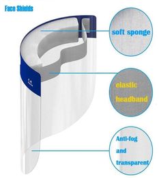 Safety Disposable Allpurpose Full Face Mask Shield Protective Transparent Antifog Op107698502