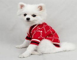 Christmas Designer Letters Dog Apparel Fashion Winter Hoodies Cats Dogs Clothing Animals Sweater Outdoor Pets Coats Clothes High Q3874839